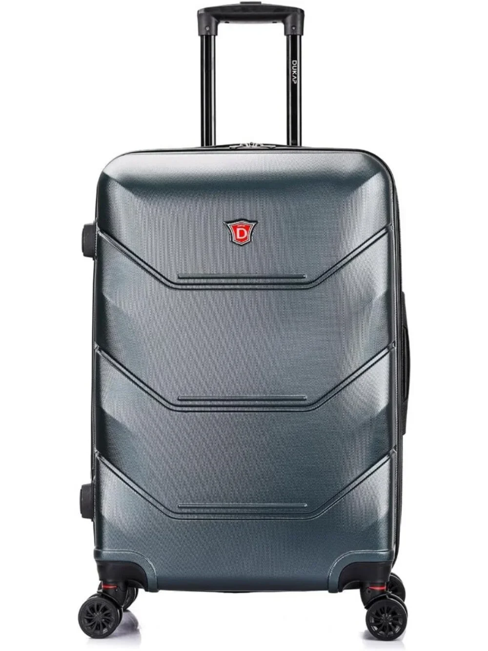 Lightweight 26-Inch Hardside Spinner Luggage - Stylish Green Travel Suitcase